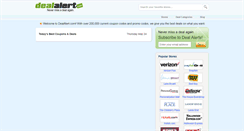 Desktop Screenshot of dealalert.com